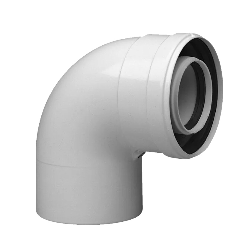 Коаксиальное колено 61 Elbi C0.0090 60/100, 90гр во Владимире