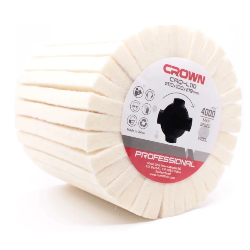 Щетка шерстяная Crown CAQ-L110 3512₽