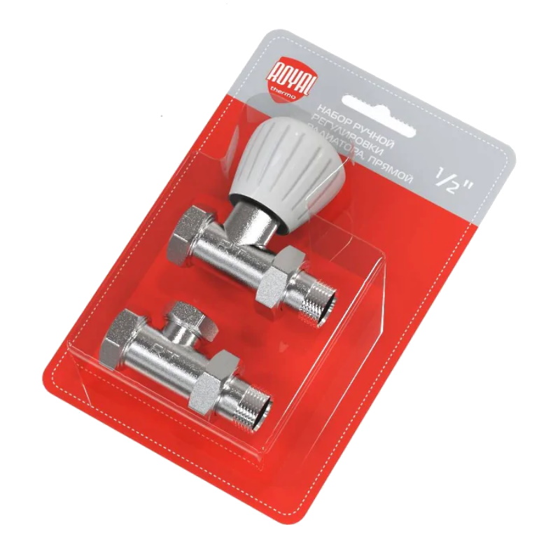 Набор ручной регулировки радиатора Royal Thermo НС-1161353 прямой 12 915₽