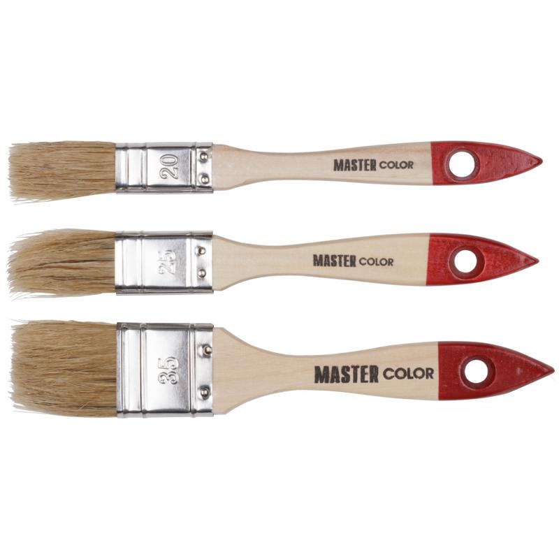Набор кистей Master Color 30-0510 с деревянными ручками, 6 шт. в Череповце
