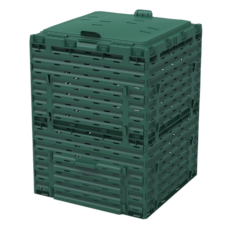 Компостер для дачи Piteco К2130 (300 л, зелёный, пластиковый)