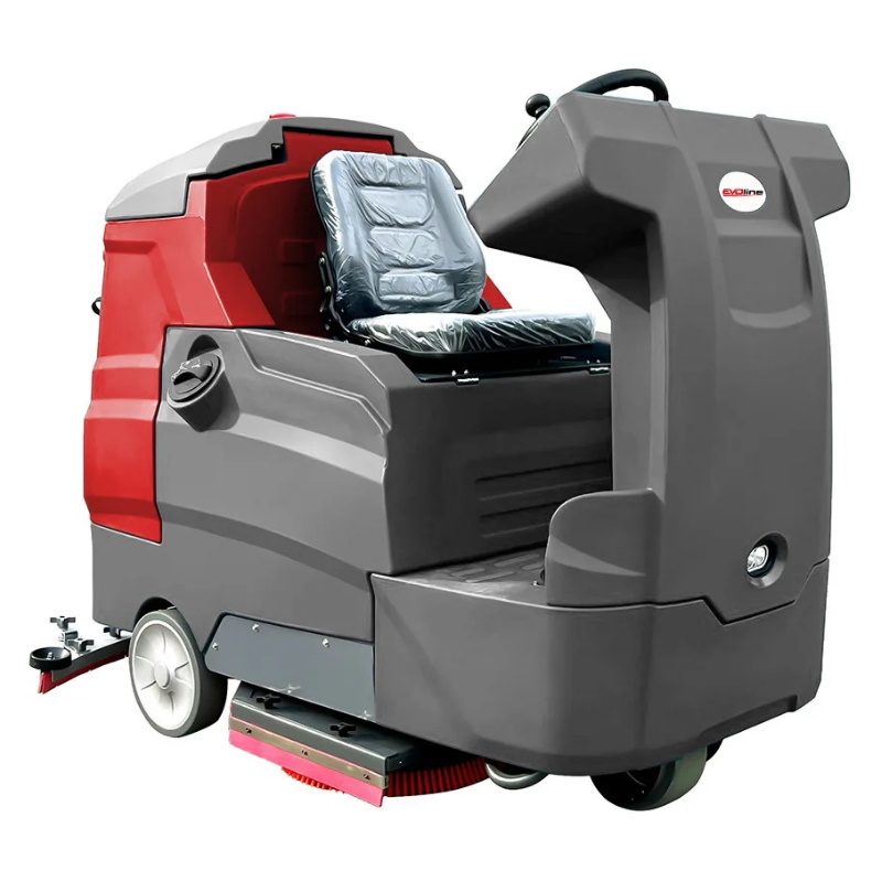 Поломоечная машина аккумуляторная EVOline SDB 1060 T SDB1060T, с сиденьем, без АКБ и ЗУ в Переславле