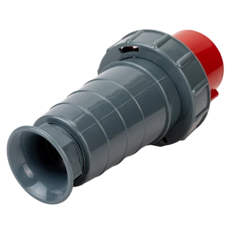 Вилка переносная IEK ССИ-034 PSR02-063-4, 63А-6ч, 380 В, 3P+PE, IP54
