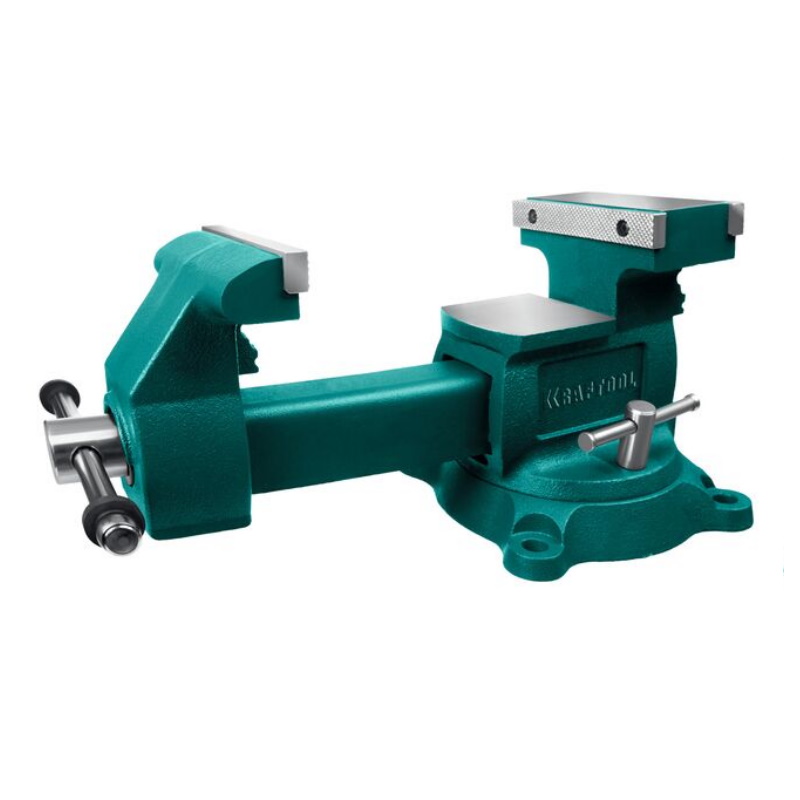 Слесарные тиски Kraftool Reversible 32705-140, 140 мм, расход 273 мм в Рыбинске
