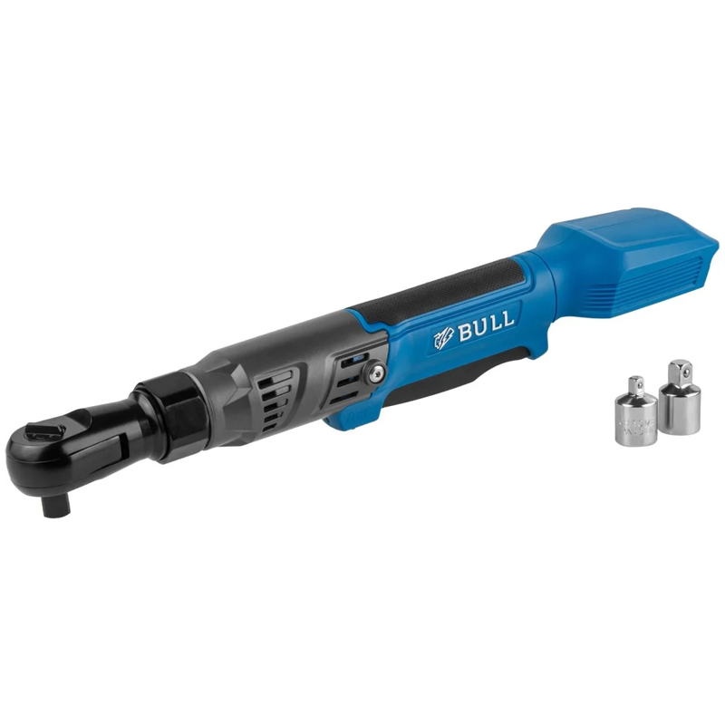 Аккумуляторная угловая трещотка (гайковерт) Bull CRW 9020 1333566 (90 Нм, 0-200 об/мин., LED)