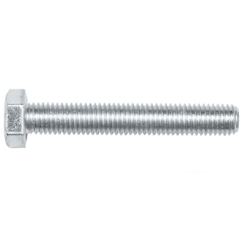 Болт Starfix SMV1-17503-5, М10х50 мм, шестигранный, цинк, класс прочности 5.8, DIN 933, 5 кг в Муроме