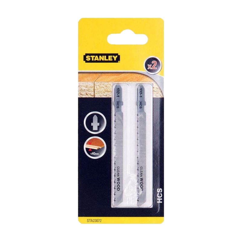 Полотна для лобзика по ламинату Stanley HCS T101BR STA23072-XJ (2шт)  в Иваново