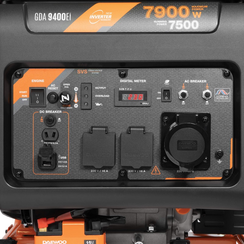 Инверторный генератор Daewoo GDA 9400Ei во Владимире