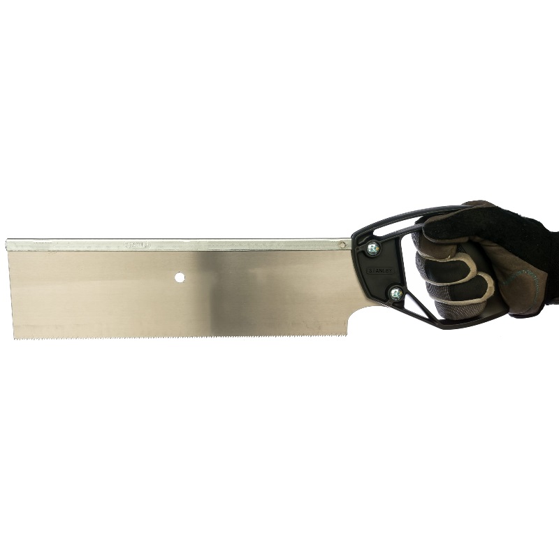 Стусло пластмассовое Stanley Mitre Box 300х130х80мм с ножовкой 120600