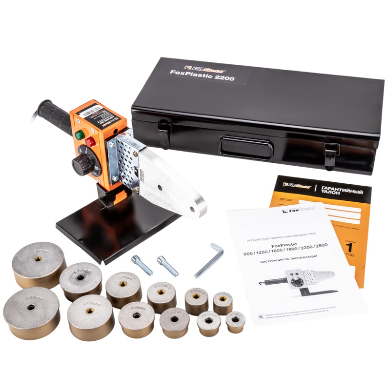 Аппарат для сварки пластиковых труб FoxWeld FoxPlastic 2200 ZJM 6119 в Коврове