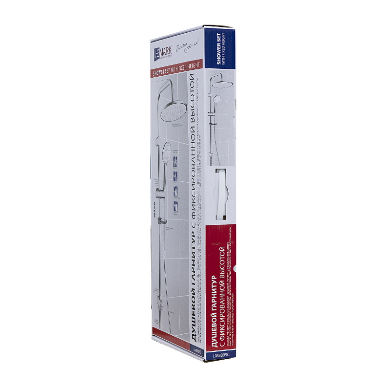Душевой гарнитур LEMARK LM8809C, тропический душ в Муроме