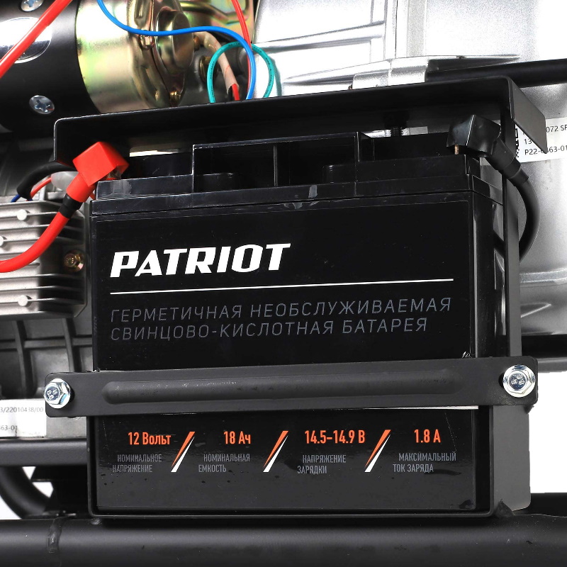 Мотопомпа иловая Patriot MPD 3072 SFE производительная