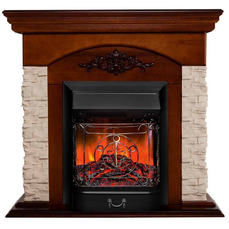 Каминокомплект RealFlame NEAPOLIS STD/EUG NT + MAJESTIC LUX BL 10020019 в Кинешме