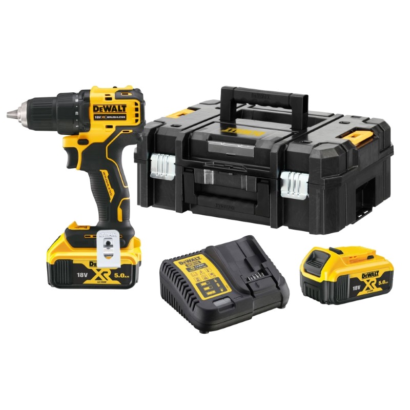 Аккумуляторная дрель-шуруповерт DeWalt DCD708P2T-QW во Владимире