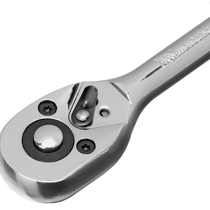 Ключ-трещотка Matrix 14010, 1/4", с переключателем, CrV, хромированный в Туле