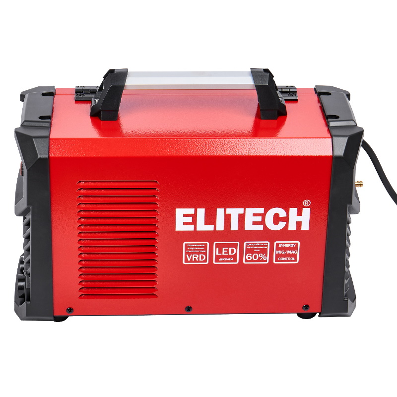 Инвертор Elitech АИС 120 СИН ЖК 204747, MIG/MAG, 220В, 3.5 кВт, 20-120A