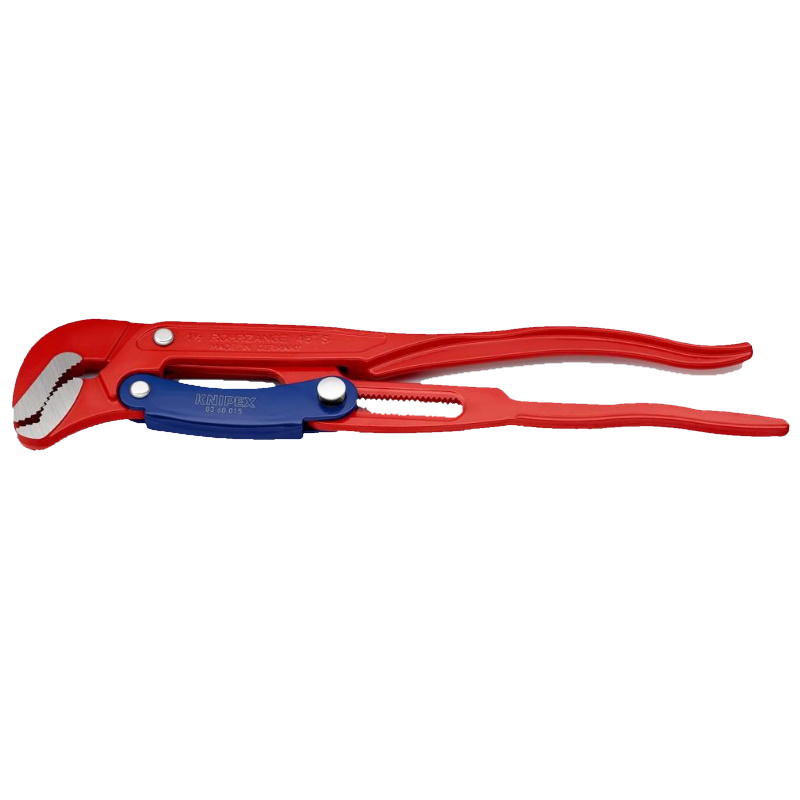 Ключ трубный Knipex KN-8360015 1 12 S-образные губки с быстрой регулировкой зев 60 мм длина 420 мм красный 13021₽