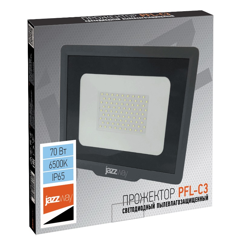 Прожектор светодиодный JazzWay PFL-C3 70W 6500K IP65 5023604 в Иваново