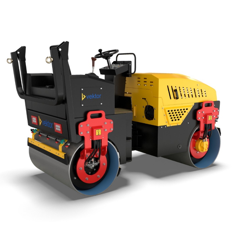 Виброкаток Vektor VRDR-3000 00-00002370, (Changchai ZN390B), с сидением оператора в Муроме