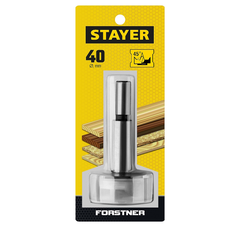 Сверло Форстнера по дереву Stayer "Maxcut" 29985-40, d=40мм  в Ярославле