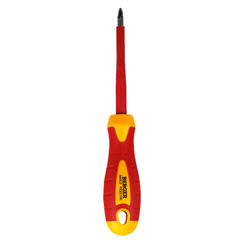 Отвертка крестовая Berger BG1058, PH3х150 мм, диэлектрическая до 1000V в Угличе