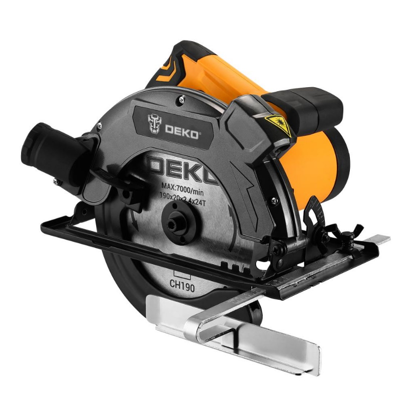 Дисковая циркулярная пила Deko DKCS1800-190 Laser 083-1011, 1800Вт, 190мм диск, лазерный указатель в Костроме