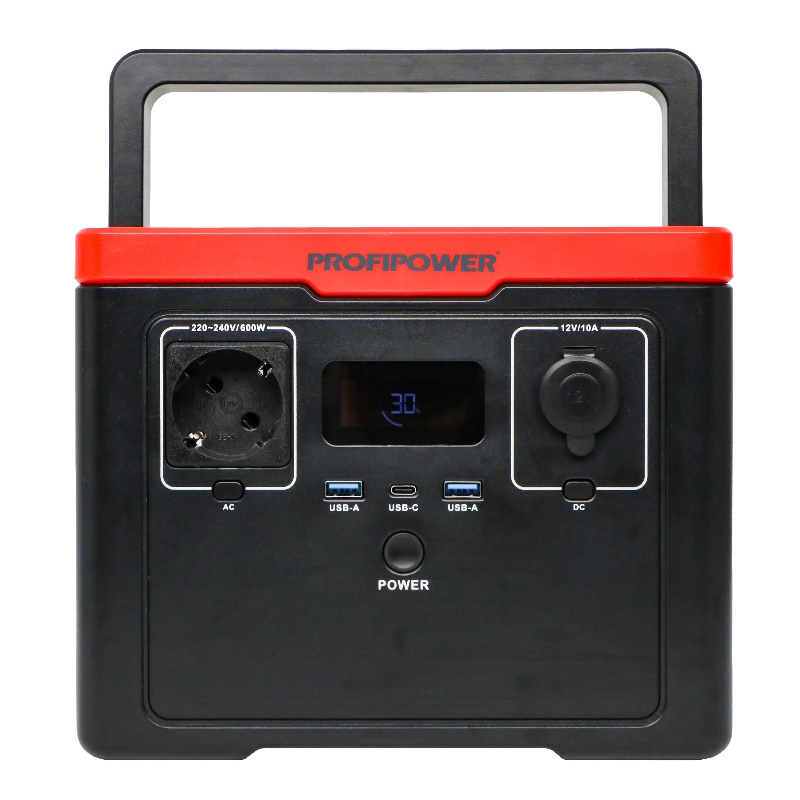 Аккумуляторная портативная электростанция ProfiPower ПЭ-600PRO F0061, 600 Вт