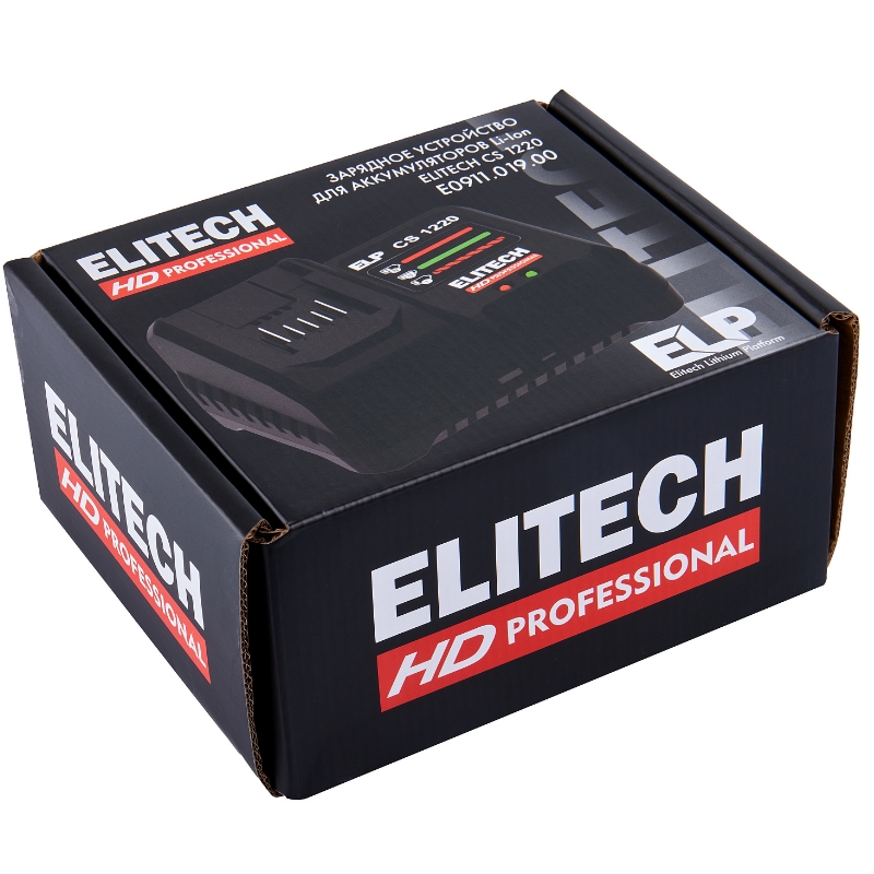 Зарядное устройство Elitech HD CS 1220 (E0911.019.00) 205798, д/ELP 10-20В, 6А в Переславле