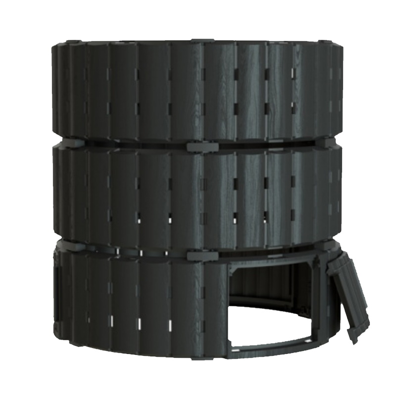 Компостер Piteco K11135, 1350л, круглый, чёрный в Угличе