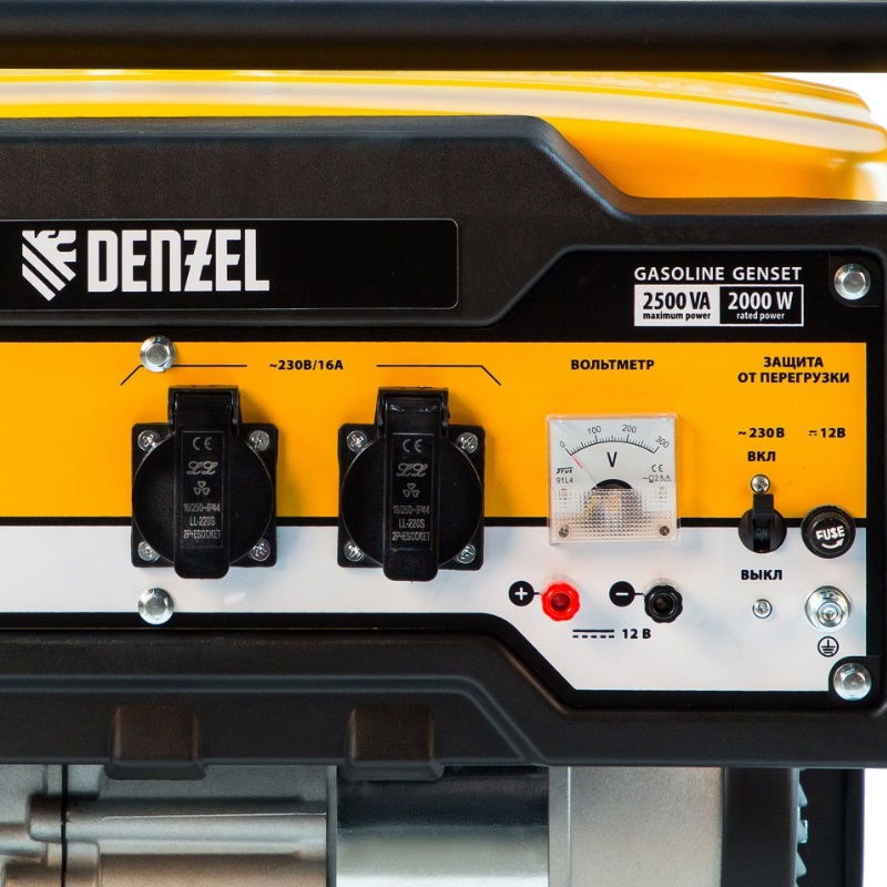 Бензиновый генератор Denzel PS-25, 946814 в Вологде