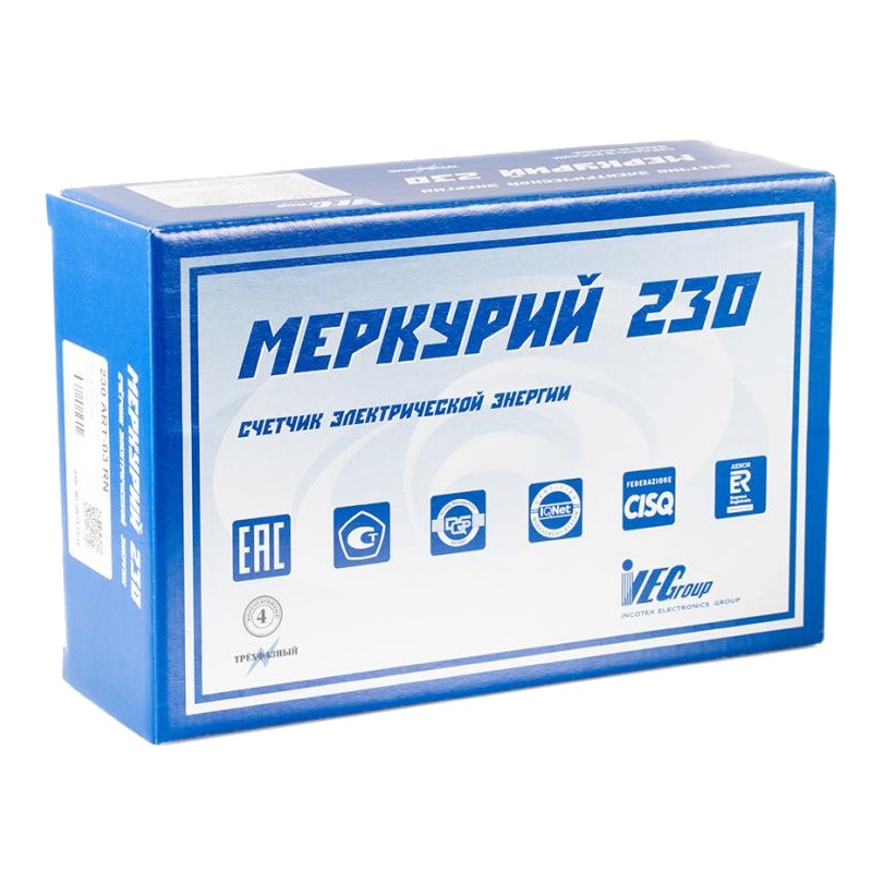 Электросчетчик Инкотекс Меркурий 230 ART-03 CN М0000052401 75574 (3Ф, многотариф., электронный) в Рыбинске