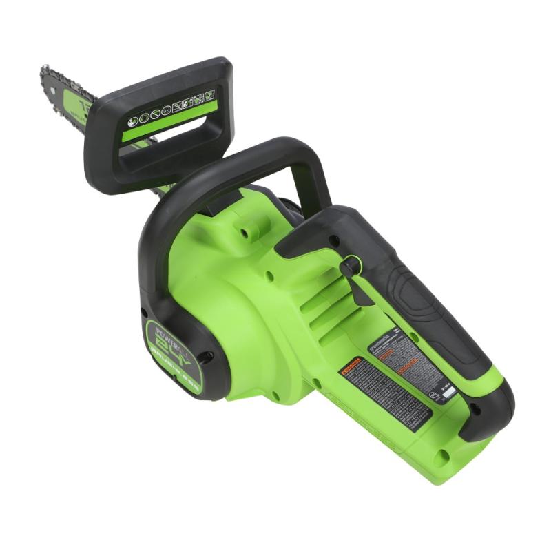 Цепная пила аккумуляторная Greenworks 24В GD24CS30, 30 см, в комплекте с АКБ 4А*ч и З/У  2007007UB
