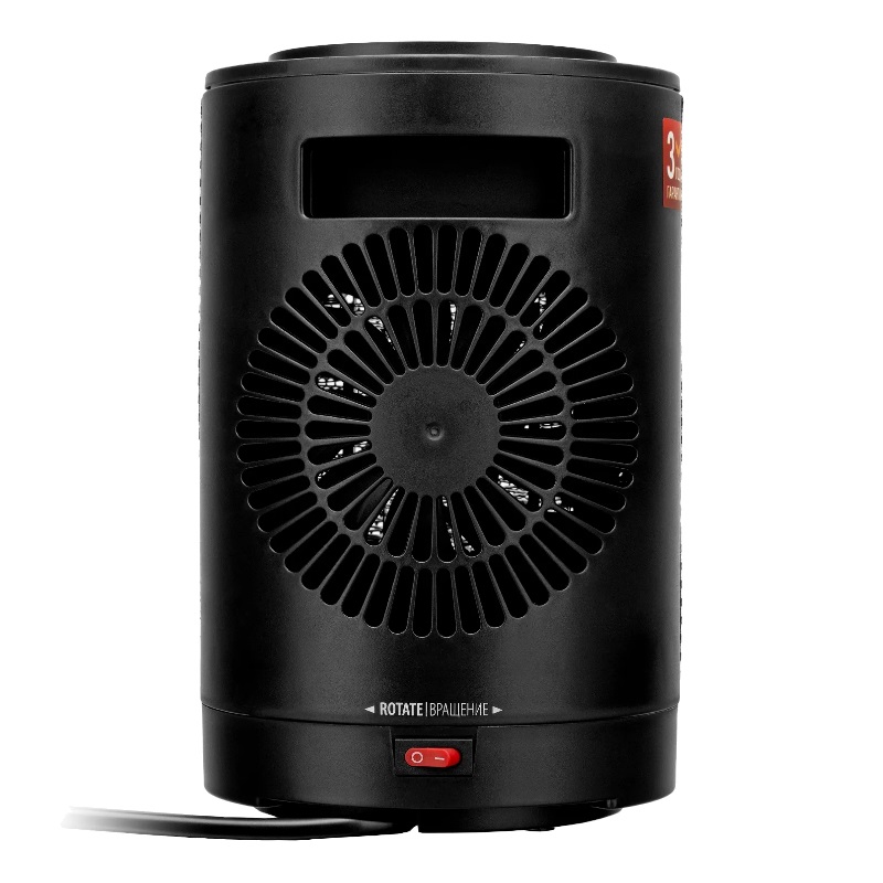 Электрический тепловентилятор для дома Denzel DTFC-1200S 96411 (керамический, с положением переключателя холод/тепло) в Костроме