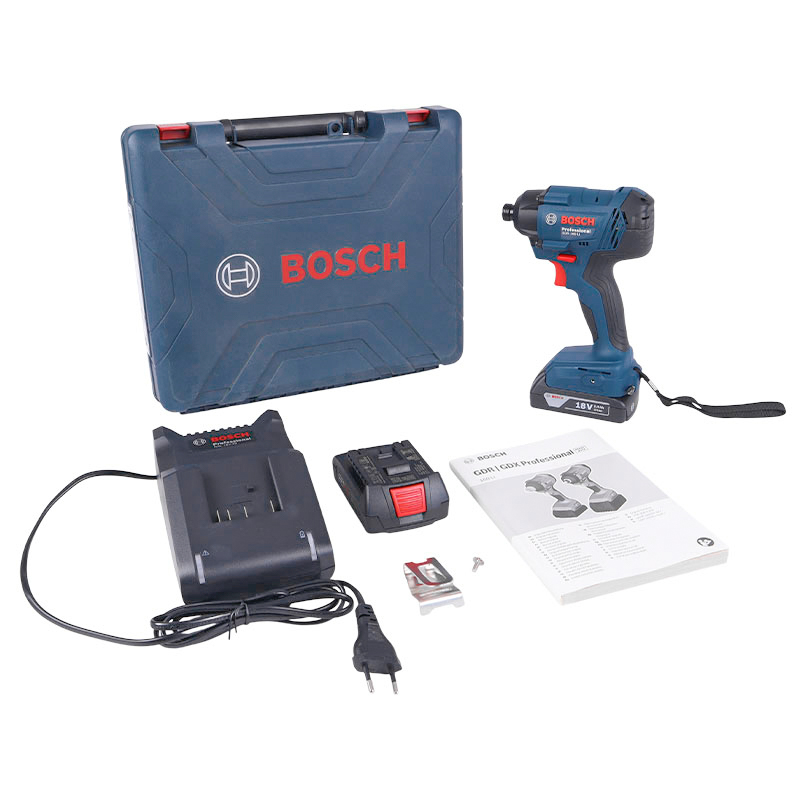 Аккумуляторный гайковерт Bosch GDR 180-LI 06019G5123, 2x2.0 Ач. в Туле