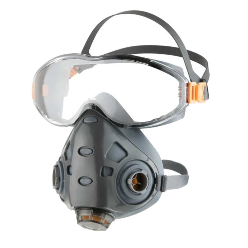Полумаска Jeta Safety 9500 9500-L, с очками Air Optics, размер L