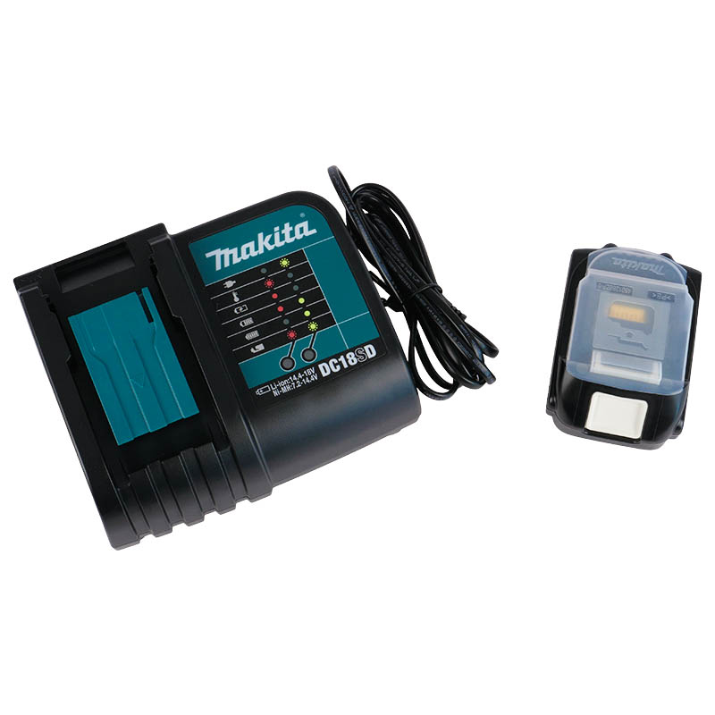Дрель-шуруповерт аккумуляторная Makita DDF453SYE (42 Нм, 18 В, 2 АКБ 1.5 Ач, ЗУ, кейс)