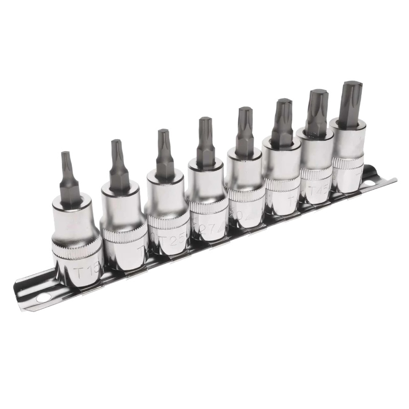 Набор головок торцевых с насадкой JTC JTC-H308T TORX 38 T15-T50 8 предметов 2046₽