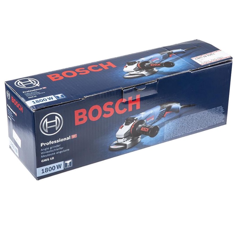 Угловая шлифмашина (болгарка) Bosch GWS 18-150 L 0.601.7A5.000, 150 мм, 1800 Вт, плавный пуск в Иваново