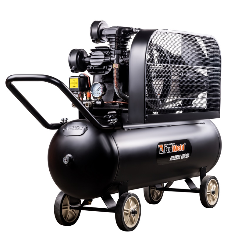 Компрессор масляный ременной FoxWeld AEROMAX 480/100 5887 в Вологде
