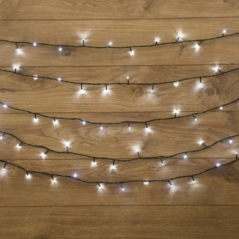 Гирлянда светодиодная Neon-Night "Твинкл Лайт" 303-055 312898, 15 м, 120 LED, белый в Твери