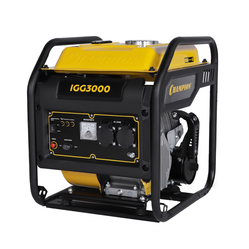 Генератор Champion IGG3000, 2,8/2,9кВт, 7,5лс, 7л, 26кг