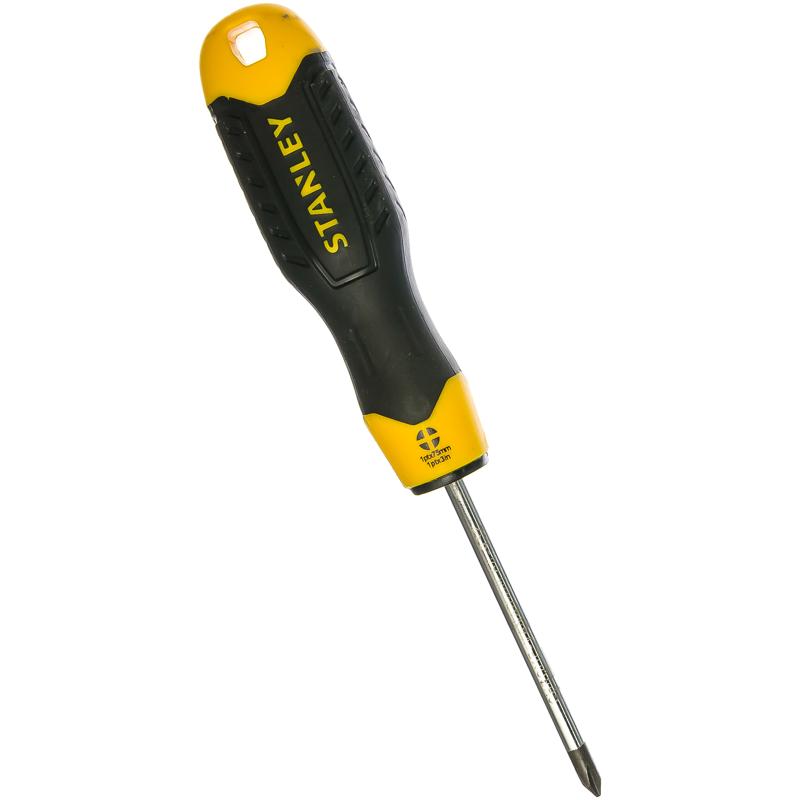 Отвертка крестовая Stanley Cushion grip 064932, Ph1x75 мм во Владимире