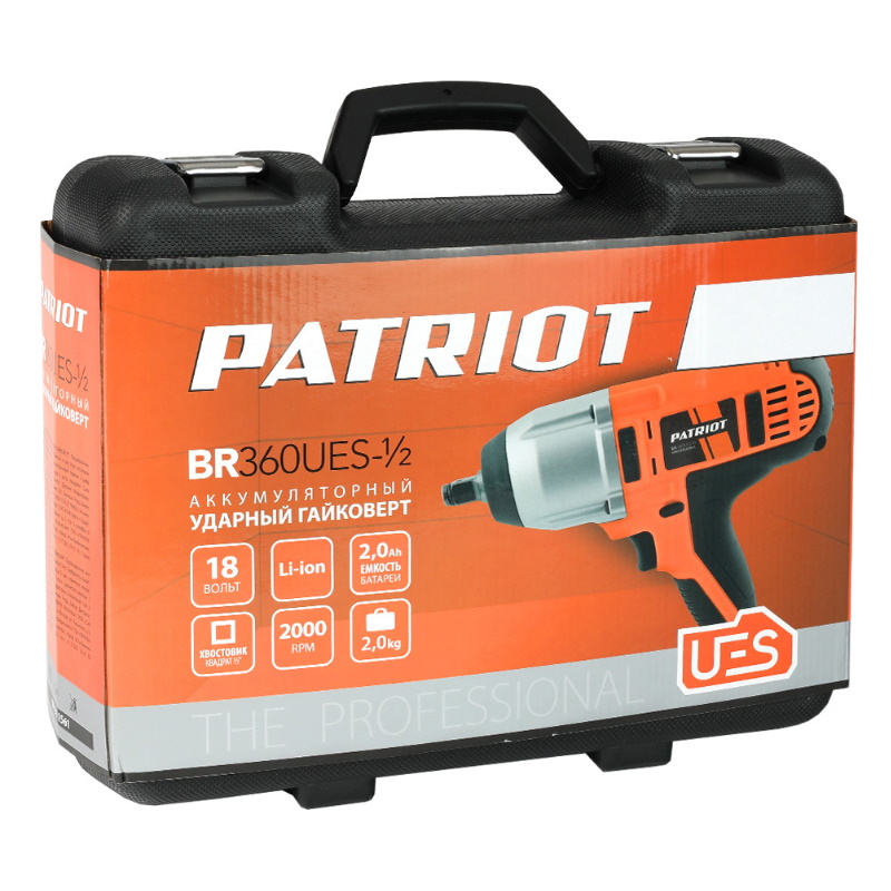 Аккумуляторный ударный гайковерт Patriot BR 360UES в Коврове