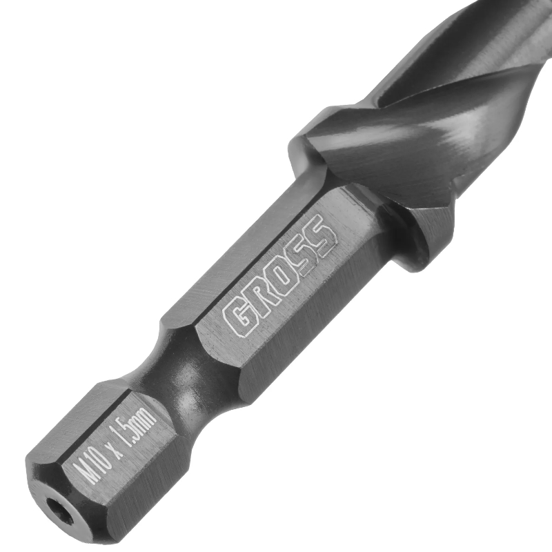 Сверло-метчик Gross 76745, М10 х 1,5 мм, Co5% в Кинешме