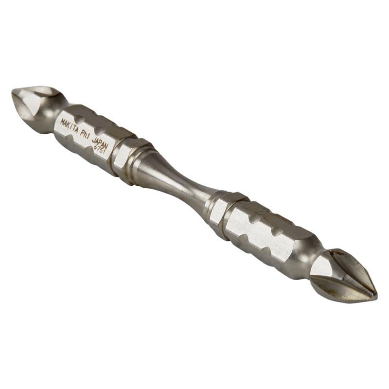 Насадка двусторонняя Makita Silver Torsion PH1, 85 мм, E-form (MZ), 3 шт. B-21842