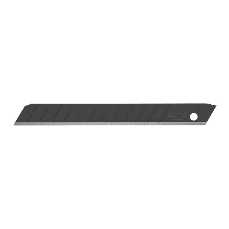 Лезвия Olfa BLACK MAX OL-ABB-50B сегментированные, 9х80х0,38 мм, 13 сегментов, 50 шт. в Рыбинске