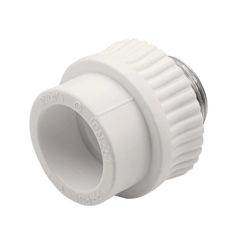Муфта РемоКолор PP-R 67-0-412, переходная, наружная резьба, 32мм x1", 2477