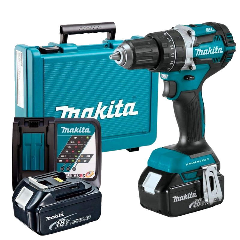 Аккумуляторная дрель-шуруповерт Makita DDF484RAE в Твери