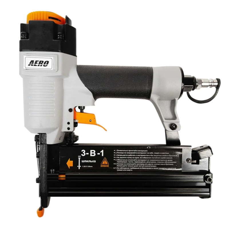 Пневмостеплер универсальный FoxWeld AERO 5752 3 в 1 гвозди 16GA 19-50мм 18GA 10-50мм скобы 18GA 13-50мм 4250₽