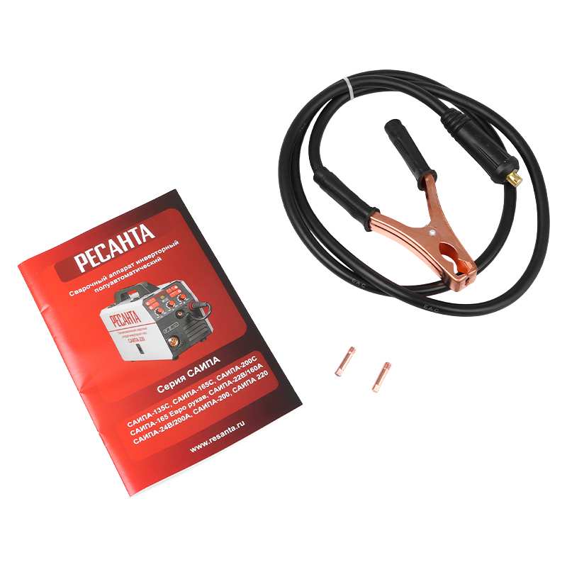 Сварочный полуавтомат Ресанта САИПА-135C MIG, инверторный, 8.3кг, 15А